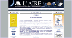 Desktop Screenshot of editions-aire.ch