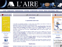 Tablet Screenshot of editions-aire.ch